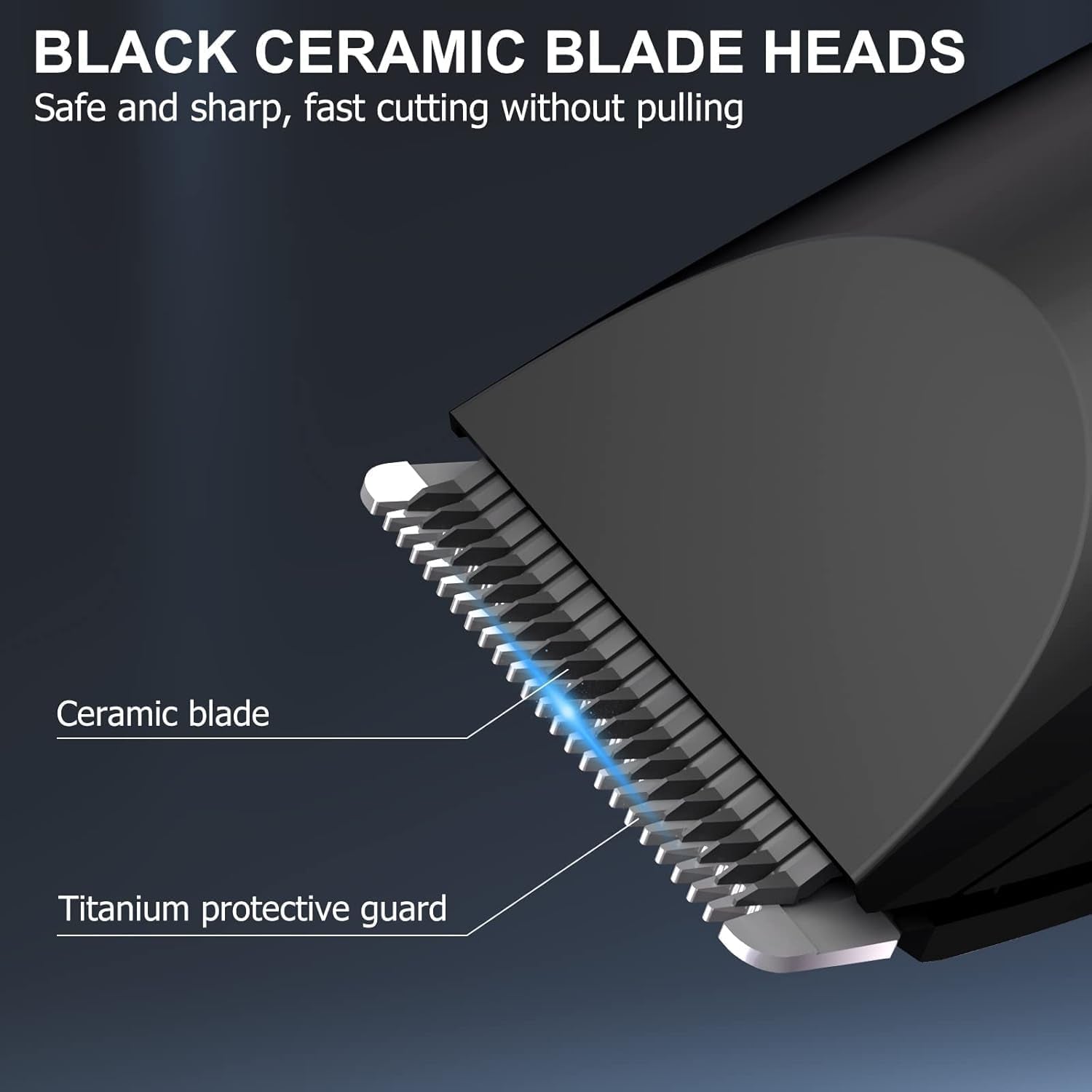 Electric Body Hair Trimmer - Groin Trimmer for Men - Bikini Trimmer Women - Wet/Dry Shaver Groomer, Replaceable Ceramic Blade Heads, USB Recharge Dock, Waterproof Hygiene Razor,Black